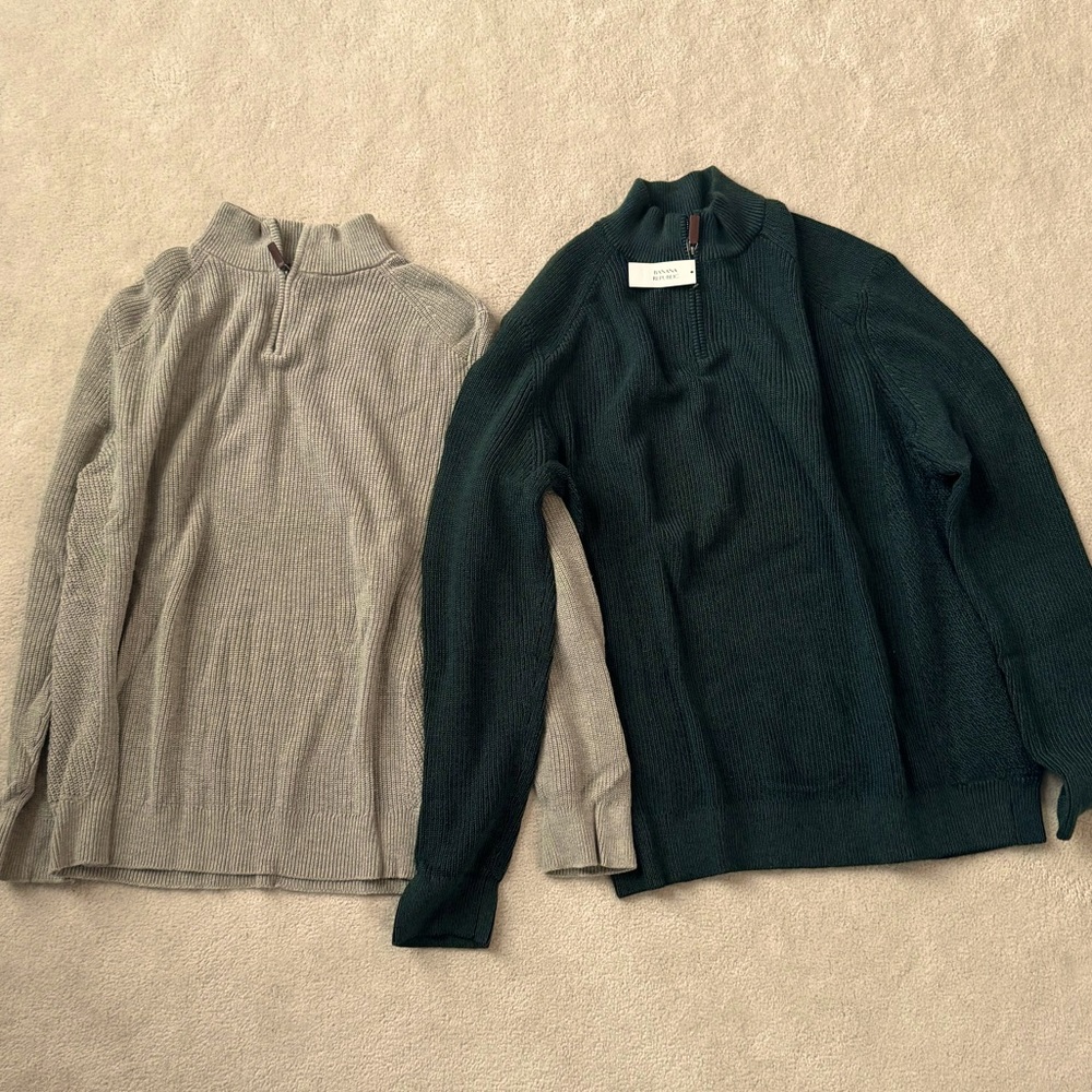 Two Banana Republic Sweaters